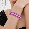 Polymer Clay Heishi Surfer Stretch Bracelets Set BJEW-SW00129-7