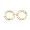 Rack Plating Brass Twister Clasp KK-G512-09A-G-1
