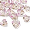 Handmade Gold Sand Lampwork Beads LAMP-L083-01-1