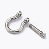 304 Stainless Steel D-Ring Anchor Shackle Clasps X-STAS-Z017-15P-5