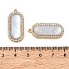 Natural Freshwater Shell Pendants SH-CBA11D7-30A-G-3