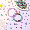 1776Pcs 3 Styles Spray Painted Crackle Glass Beads Sets CCG-YW0001-18-5