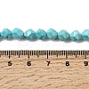 Natural Magnesite Beads Strands G-P598-B01-01-5