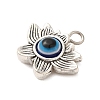 Tibetan Style Alloy Resin Pendants FIND-Z063-07AS-2