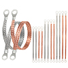 Flat Copper Braided Automotive Ground Strap with Lugs KK-BC0015-32B-1