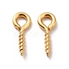 304 Stainless Steel Screw Eye Pin Peg Bails STAS-E044-07G-02-1