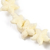 Synthetic Coral Dyed Carved Beads Strands CORA-K009-06B-4