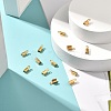 Ion Plating(IP) 304 Stainless Steel Folding Crimp Ends STAS-E103-09B-G-5