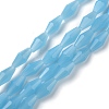 Opaque Glass Beads Strands GLAA-P001-03A-05-1