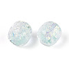 Handmade Foil Lampwork Beads Strands FOIL-T008-01F-3