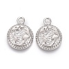 Non-Tarnish 304 Stainless Steel Charms STAS-F256-012P-2