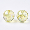 Transparent Acrylic Beads TACR-T006-01A-11-2
