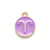 Alloy Enamel Pendants ENAM-S124-01A-01A-2