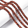 Handmade Polymer Clay Beads Strands CLAY-R089-6mm-160-5