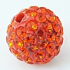 Grade A Round Pave Disco Ball Beads X-RB-H258-10MM-236-1
