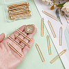 40Pcs Brass Big Pendants KK-WR0001-89-3