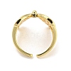 Brass Open Cuff Rings RJEW-I100-02G-3