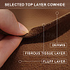 Cowhide Leather Labels AJEW-WH0386-0009-3