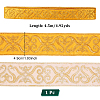 Ethnic Style Floral Pattern Embroidery Polyester Ribbons OCOR-WH0104-44B-2