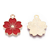 Alloy Enamel Pendants ENAM-S121-115A-2