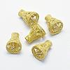 Brass Bead Cone KK-K186-43C-RS-1