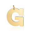 201 Stainless Steel Pendants STAS-S105-T585G-G-1