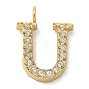 Ion Plating(IP) 304 Stainless Steel Micro Pave Cubic Zirconia Pendants STAS-Z107-03G-20-1