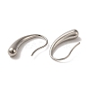 304 Stainless Steel Teardrop Dangle Earrings EJEW-Q793-01P-2