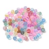 Transparent Frosted Glass Beads FGLA-YW0001-02A-3