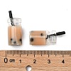 Glass Bottle Pendants CRES-N017-03B-3