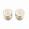 Alloy Enamel Beads ENAM-N052-006-01B-RS-2