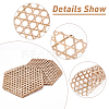 DIY Woven Bamboo Network FIND-WH0101-08-4