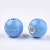 Handmade Porcelain Beads PORC-S499-01B-06-2