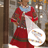 Ethnic Style Embroidery Polyester Ribbons OCOR-WH0077-34D-7
