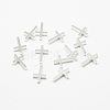 Brass Tiny Cross Charms LS-KK-F718-08P-1