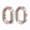 Transparent Acrylic Linking Rings OACR-N009-013A-10-2