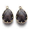 K9 Glass Imitation Tourmaline Pendants X-GLAA-Q069-02H-2