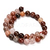 Natural Red Rutilated Quartz Beads Strands G-G300-A02-12mm-3
