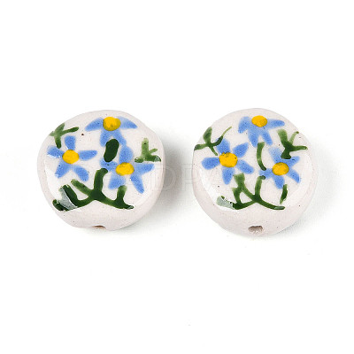 Handmade Porcelain Beads PORC-T134-13M-1