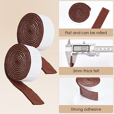 Self-adhesion Felt Furniture Pads DIY-WH20011-30-1