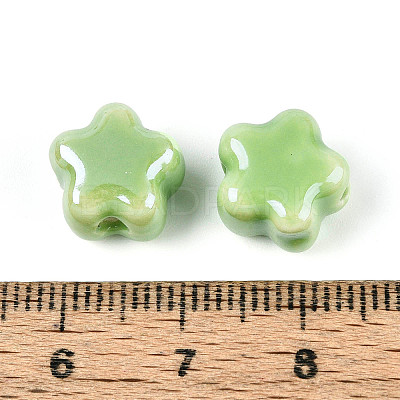 Handmade Porcelain Bead PORC-N011-04I-01-1
