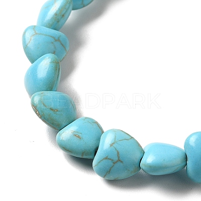 Synthetic Turquoise Dyed Beads Strands G-E594-09-1