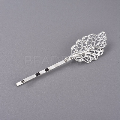 Hair Accessories Iron Hair Bobby Pin Findings IFIN-L035-02S-1