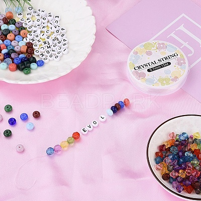Elastic Crystal Thread X-EW-S003-0.7mm-01-1