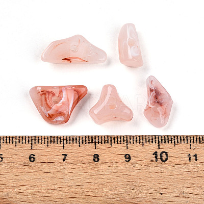 Transparent Acrylic Beads TACR-T028-37B-1