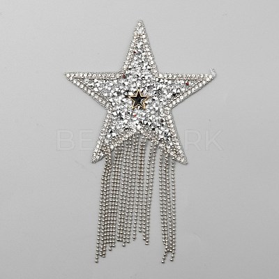 Star Resin Hotfix Rhinestone PATC-WH0001-79A-1