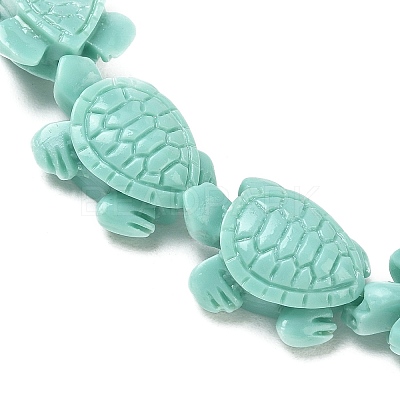 Synthetic Coral Beads Strands CORA-L020-D-M-1