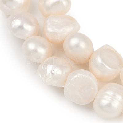 Natural Cultured Freshwater Pearl Beads Strands PEAR-P064-20B-01A-1