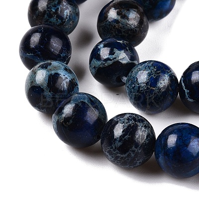 Natural Imperial Jasper Beads Strands G-N342-63A-1