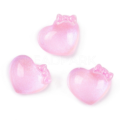 Transparent Epoxy Resin Decoden Cabochons CRES-P035-04A-1